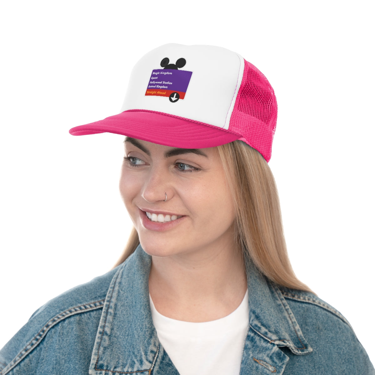 Purple Sign Trucker Hat