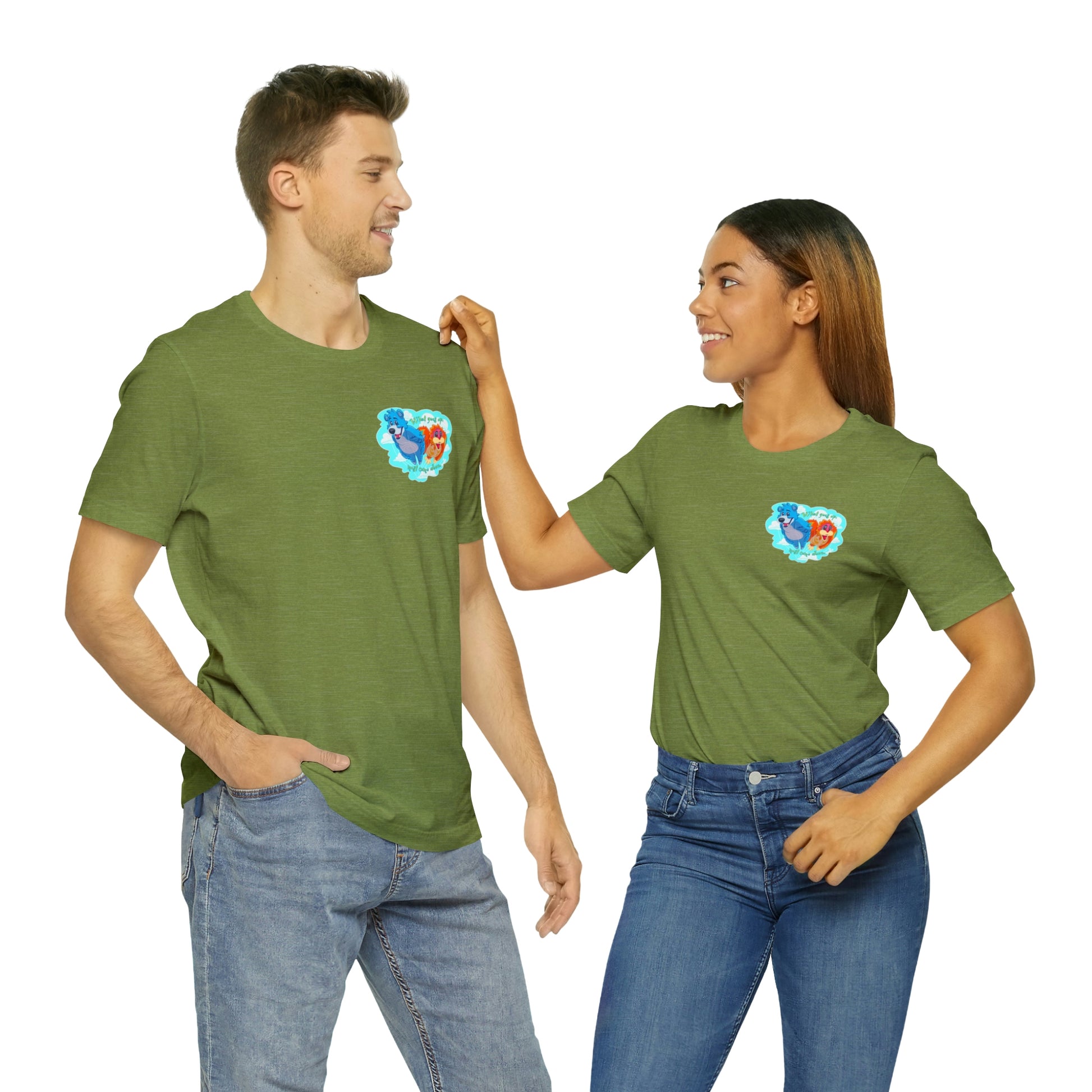 Green Jungle Book Kite Tails Shirt Mens and Womens Fit