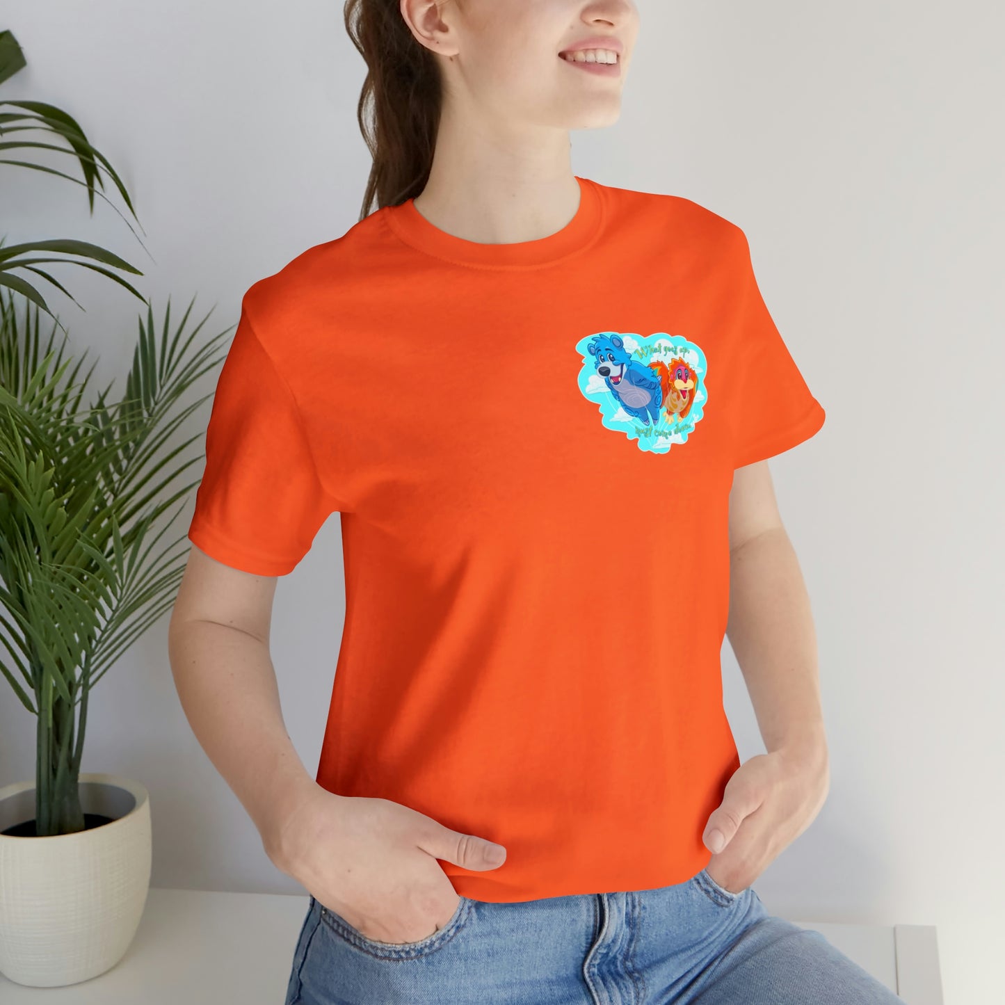 Jungle Book shirt Kite Tails Orange