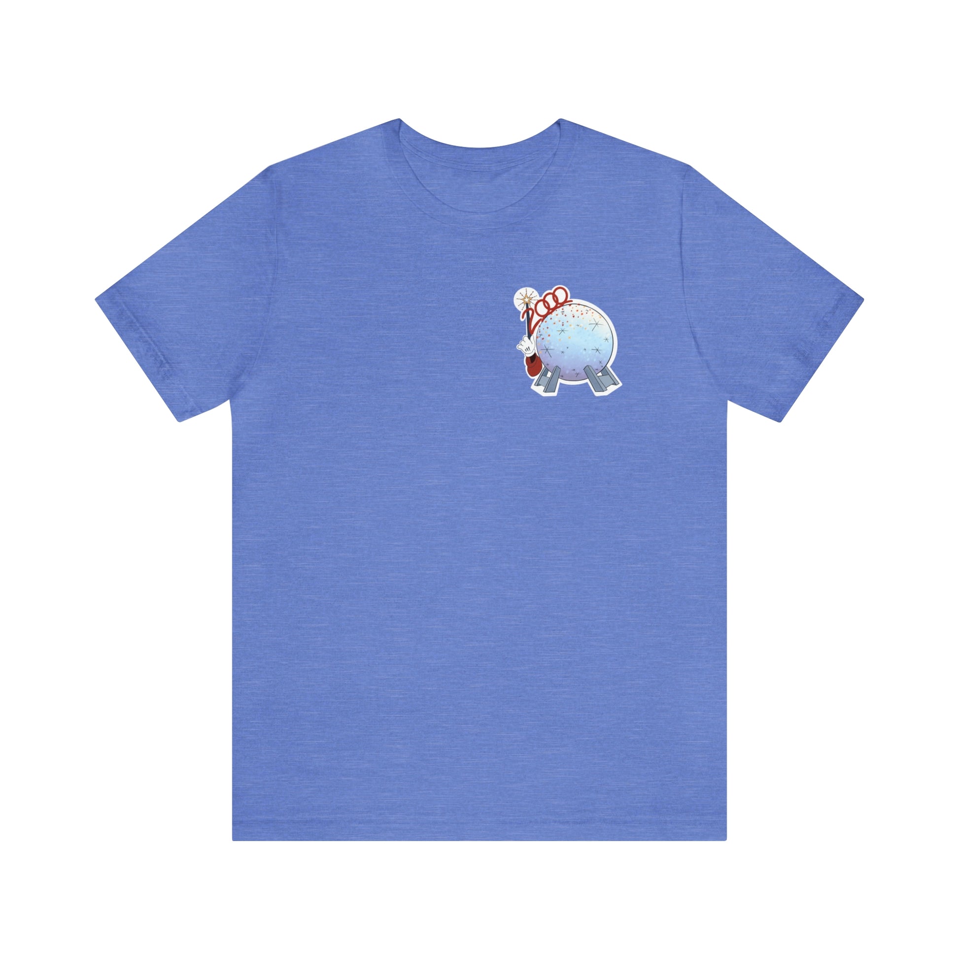 Blue Epcot 2000 Wand Tee Shirt 