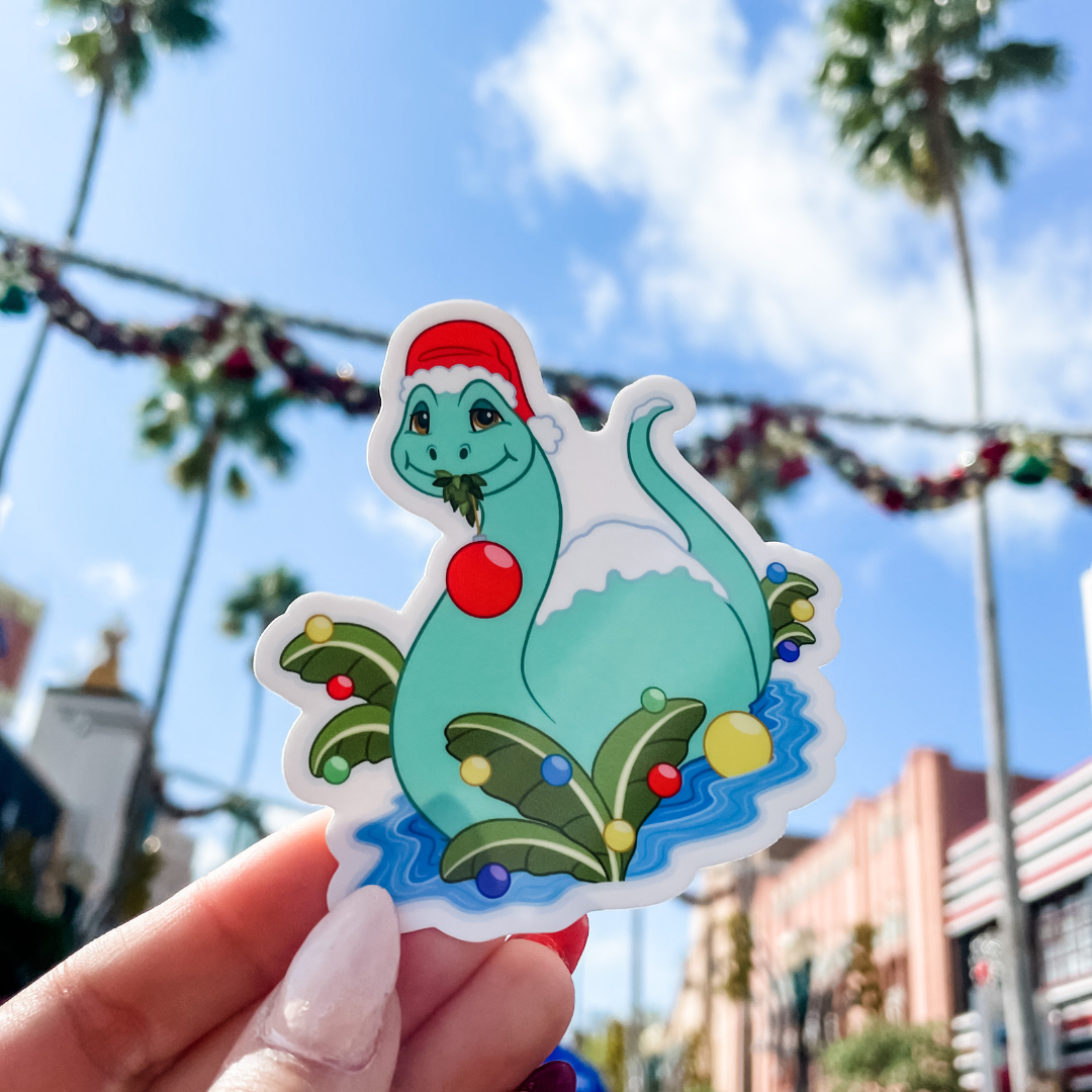 Christmas Gertie Sticker