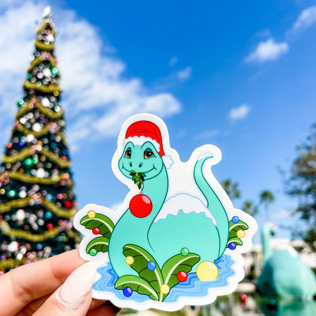 Christmas Gertie Sticker